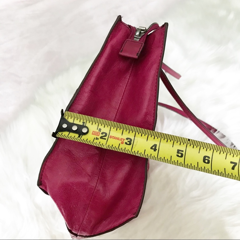 Hobo international red leather shoulder bag - Picture 4 of 8